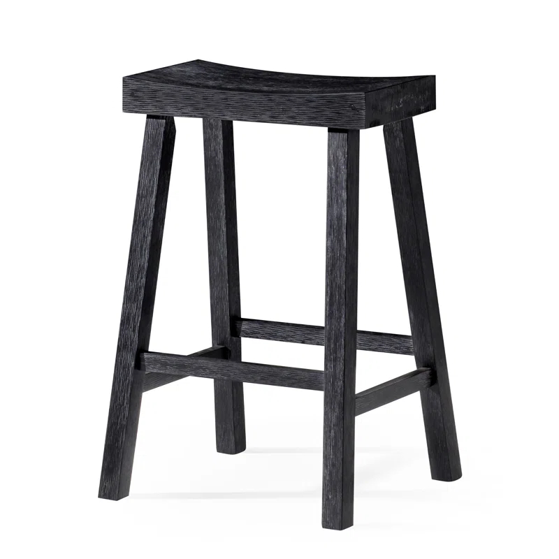 Maven Lane Vincent Wooden Kitchen Bar Stool