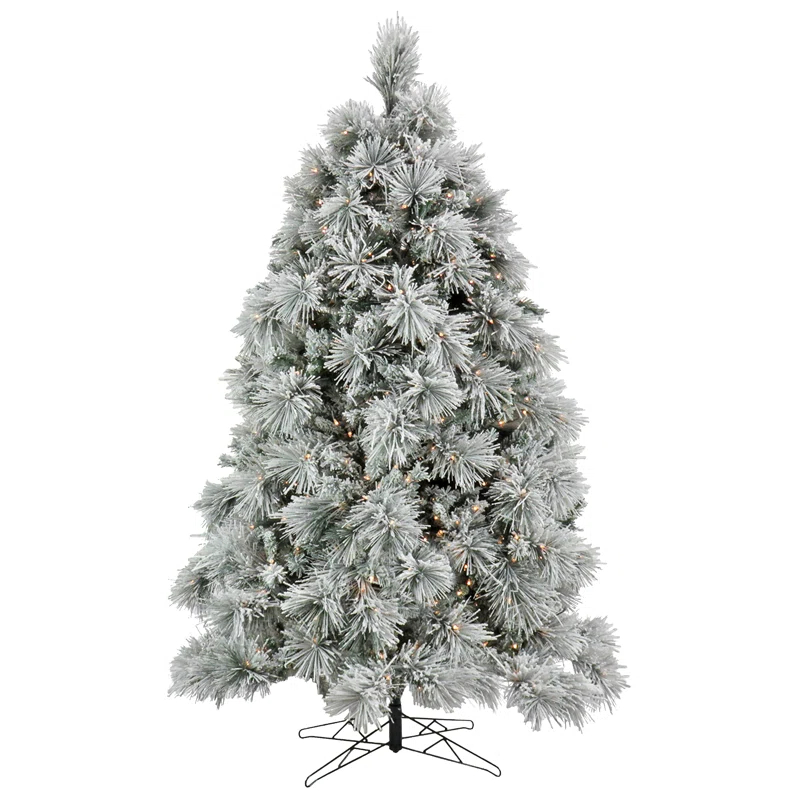 HGTV Home Collection Lighted Pine Christmas Tree
