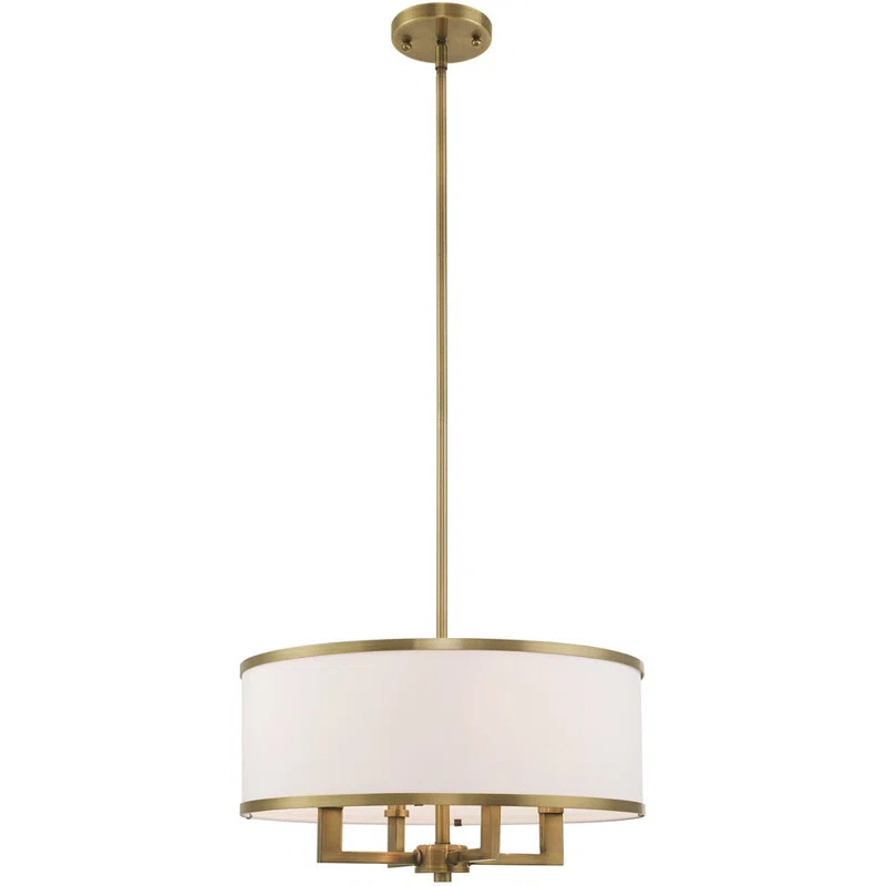 Lighting Lumens 4 - Light Drum Chandelier