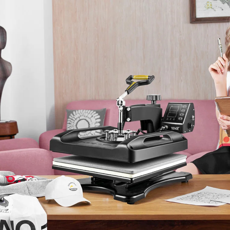 VEVOR Heat Press Machine, 8in1 Heat Press, 800W Sublimation Machine
