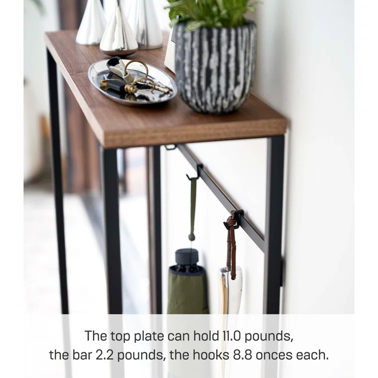 Yamazaki 24" Tower Narrow Entryway Console Table