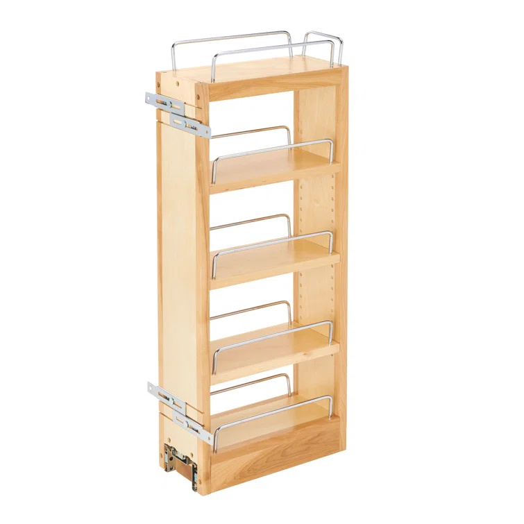 Rev-A-Shelf Rev-A-Shelf Pullout Wall Kitchen Cabinet Organizer Storage Rack
