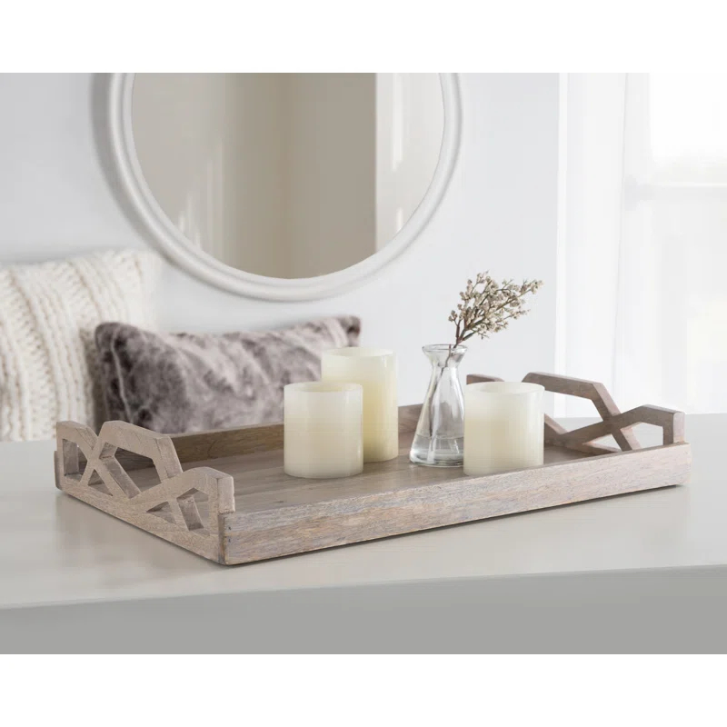 Kelly Clarkson Home Kess Wood Tray