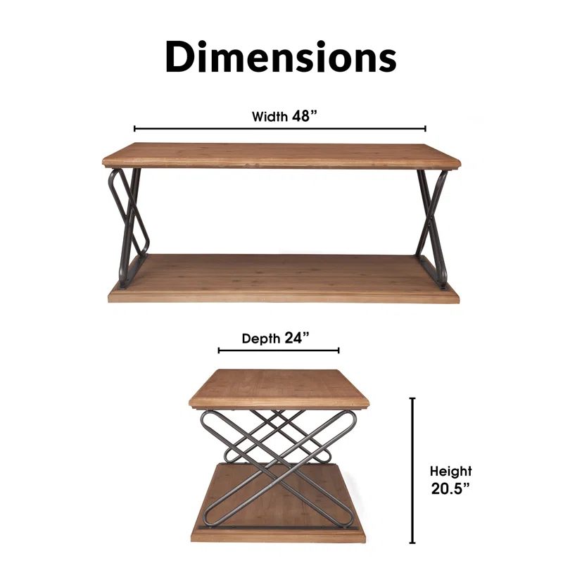 Click Decor Brooks ClickDecor Brooks Coffee Table