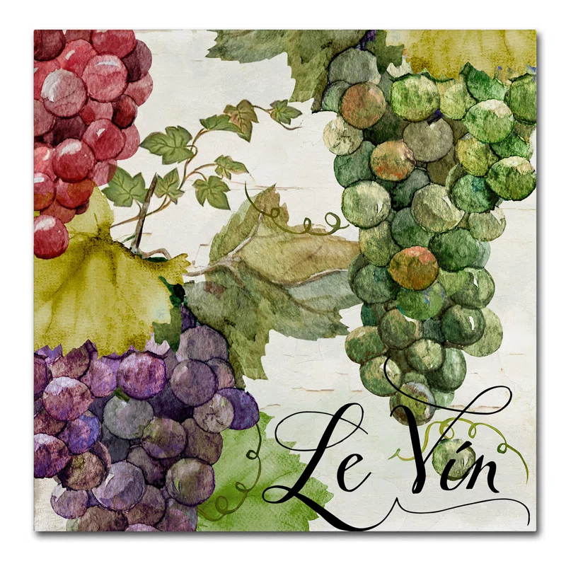 Trademark Fine Art Color Bakery " Wines Of Paris II " by Color Bakery