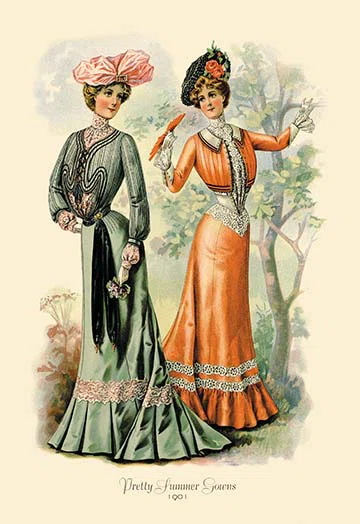 Buyenlarge " Pretty Summer Gowns "