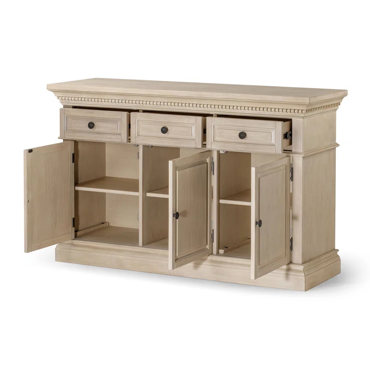 Maven Lane Maven Lane Theo Wooden Sideboard in Antiqued Finish
