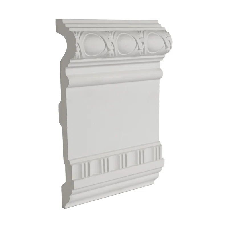 Architectural Products by Outwater L.L.C. 1-3/4 in x 9-3/8 in x 6 in Long Decorative Polyurethane Panel Molding Sample