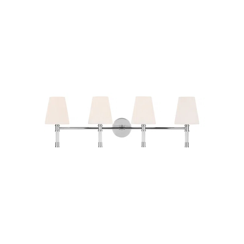 Rosdorf Park Michelly 4 - Light Dimmable Vanity Light