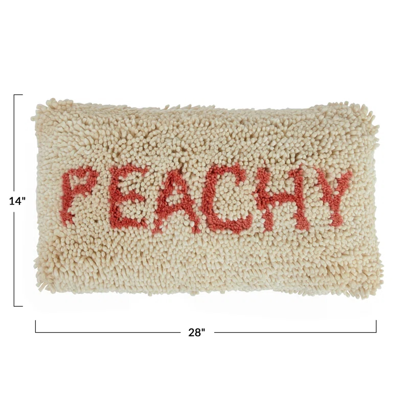 Creative Co-Op Embroidered Cotton Blend Pillow Cover