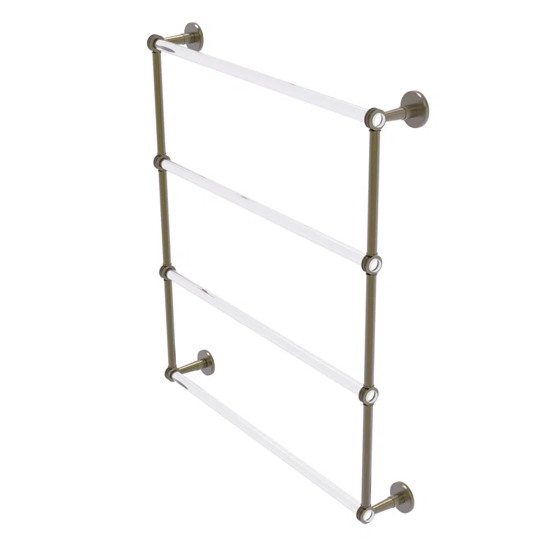 Allied Brass CV-28D-30-ABR Clearview 32.6'' 4 Wall Towel Bar