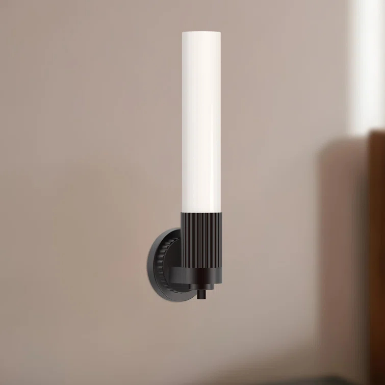 Alora Mood Rue Steel Armed Sconce