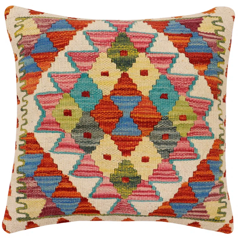 Keating Geometric Throw Pillow