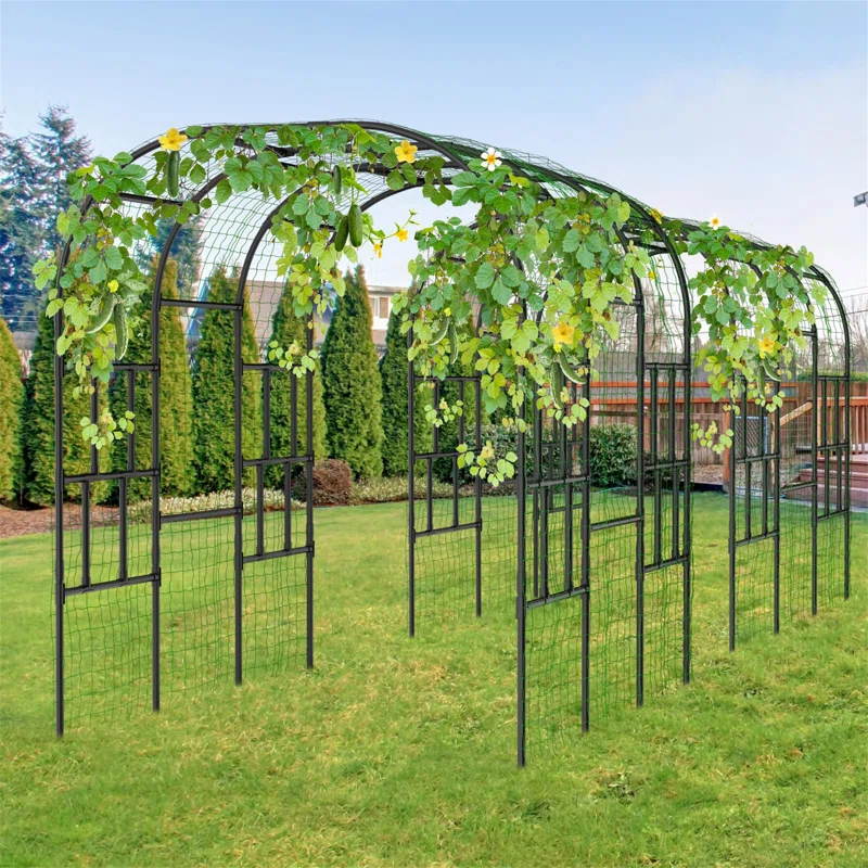 Blooming Large Garden Arch Gazebo Pergola