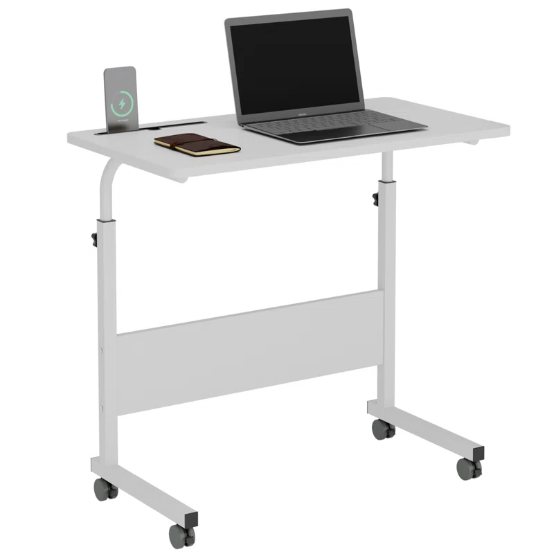Soges 35.4'' H Laptop/Tablet Storage Cart with Wheels