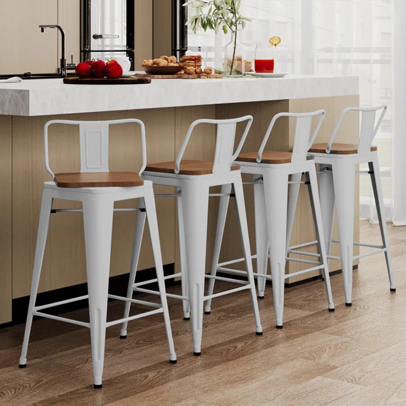 Tauber Swivel Counter Stool (Set of 4)