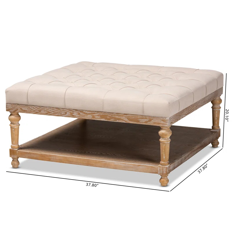 One Allium Way® Ora Upholstered Ottoman