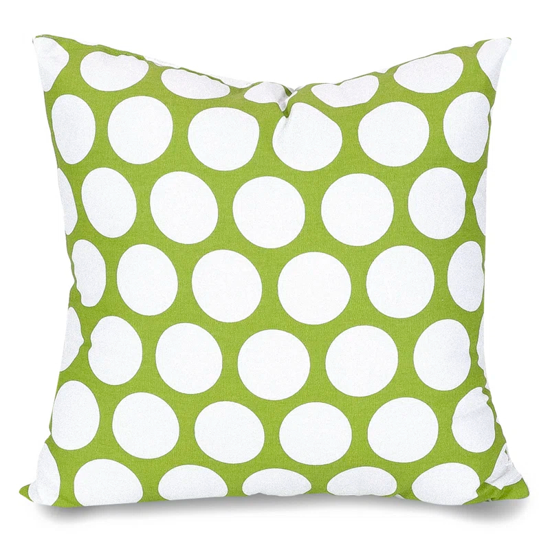 Majestic Home Goods Polka Dot Polka Dots Down Throw Pillow