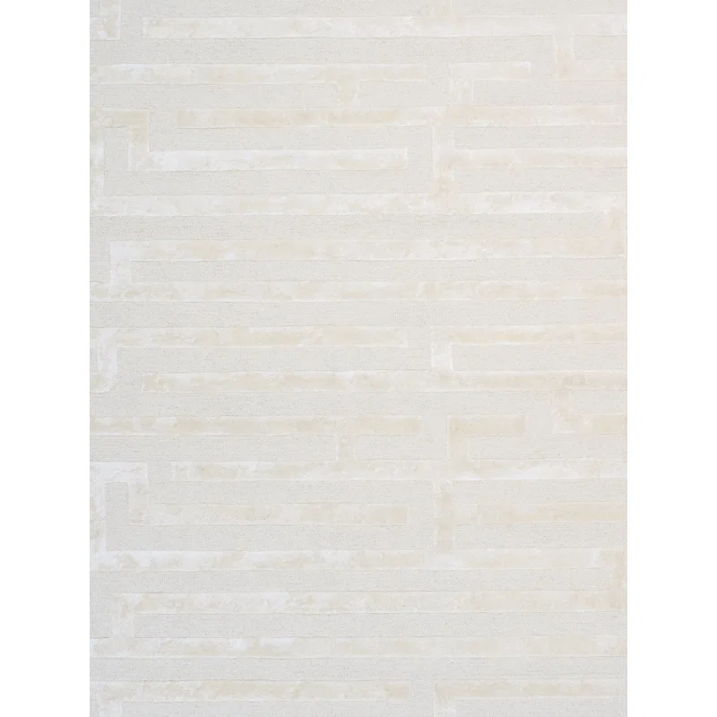 Pasargad Hand Tufted Viscose Geometric Rug