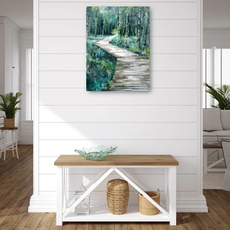 Millwood Pines Le Sentier by Studio Arts Canvas Art Print