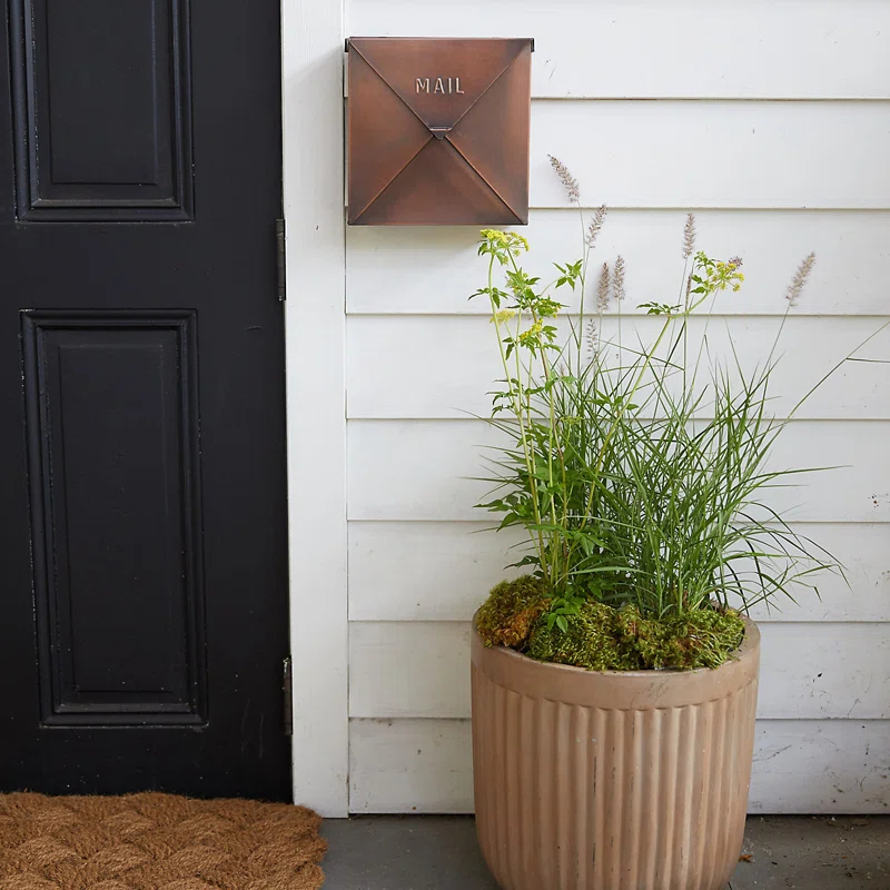 Rockford Aluminum Wall Mounted Mailbox