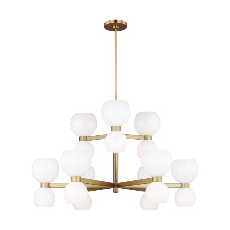 kate spade new york Londyn 18 - Light Dimmable Square / Rectangle Chandelier