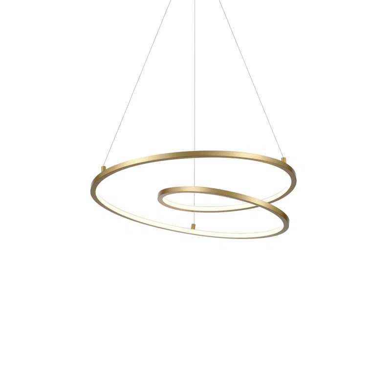 Kuzco Lighting Twist 1 - Light LED Unique/Statement Pendant