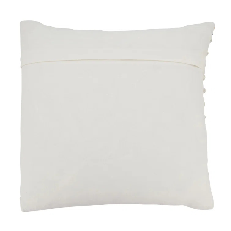 Saro Kavya Collection Striped Cotton Pillow Cover
