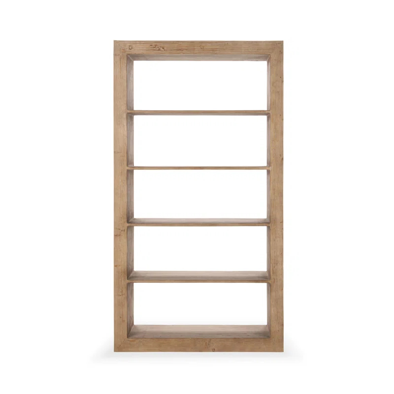 Classic Home Nalani Reclaimed Pine Wood Bookshelf