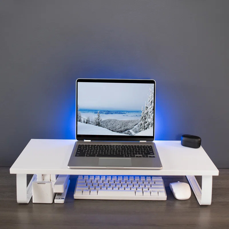 Vivo White Monitor Riser