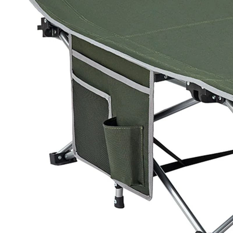 Kingcamp KingCamp Folding Portable Outdoor Camping Cot w/ Multi Layer Side Pocket