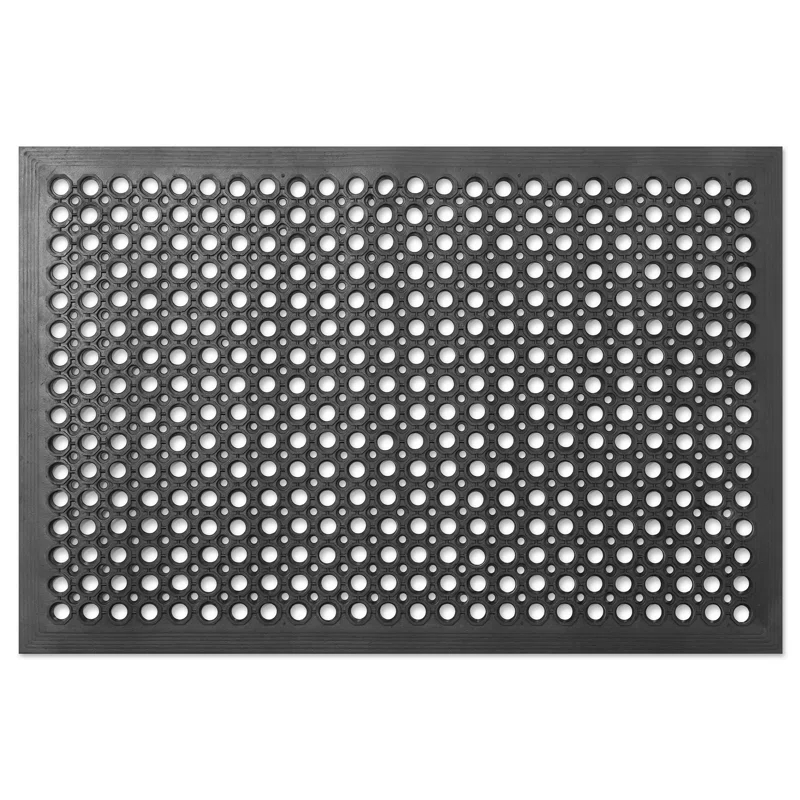 GRIDMANN Anti-Fatigue Restaurant Floor Mat, Non-Slip Rubber Drainage Mat