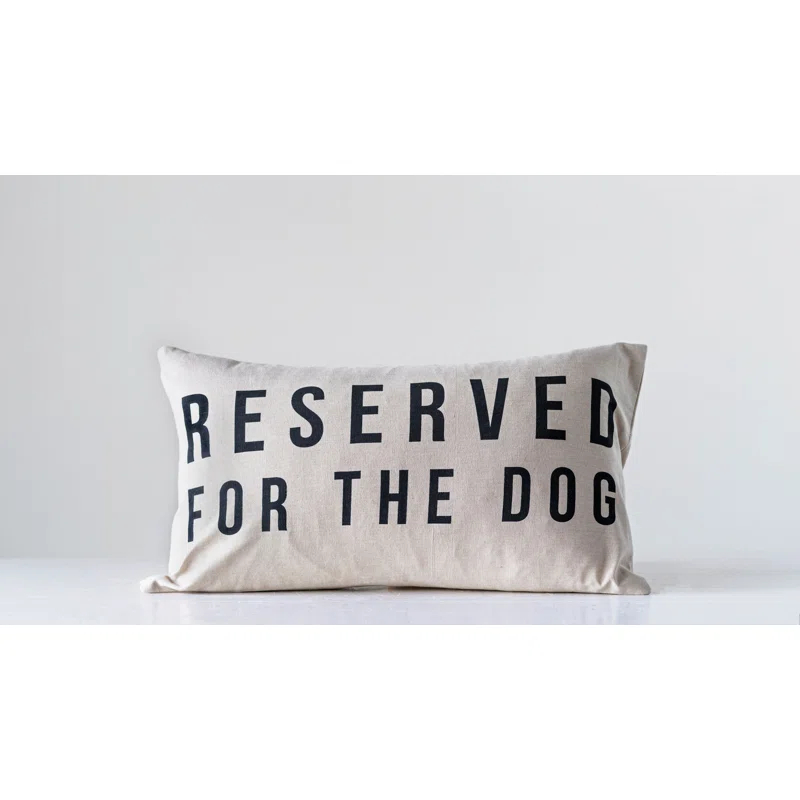 Creative Co-Op Soft Cotton Knit Baby Blanket with Decorative Dog Design