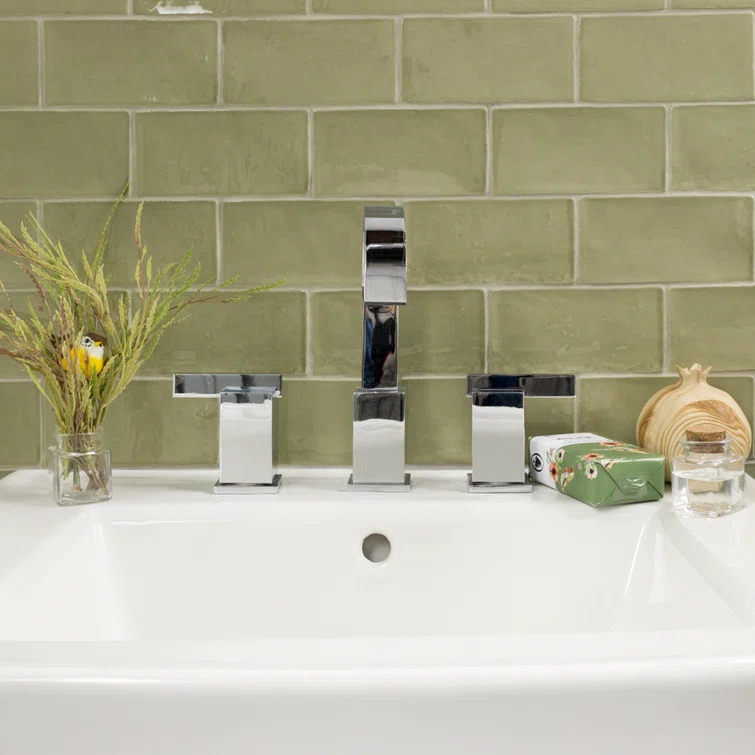 Barcelona 3x6 Blanco Polished Ceramic Subway Wall Tile (5.38 Sq. Ft. / Case)