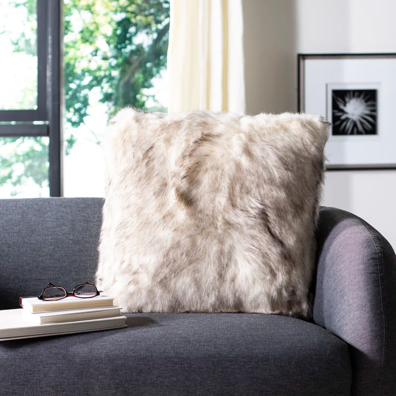 Safavieh Feather Reversible Throw Pillow