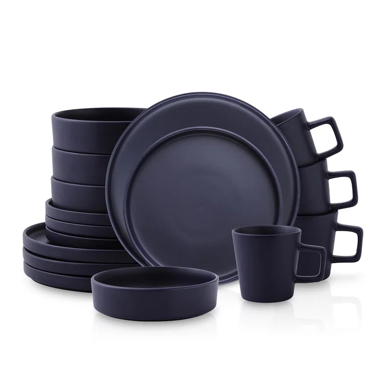 Stone Lain Cleo 16-Piece Dinnerware Set Stoneware