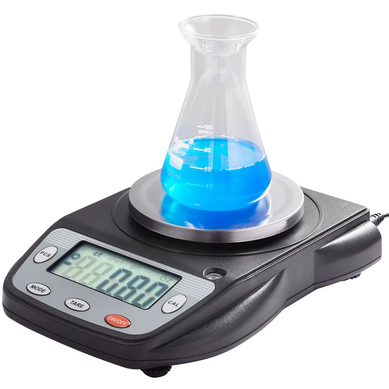 VEVOR Analytical Balance Lab Scale 600g x 0.01g 6 Units Conversion Electronic