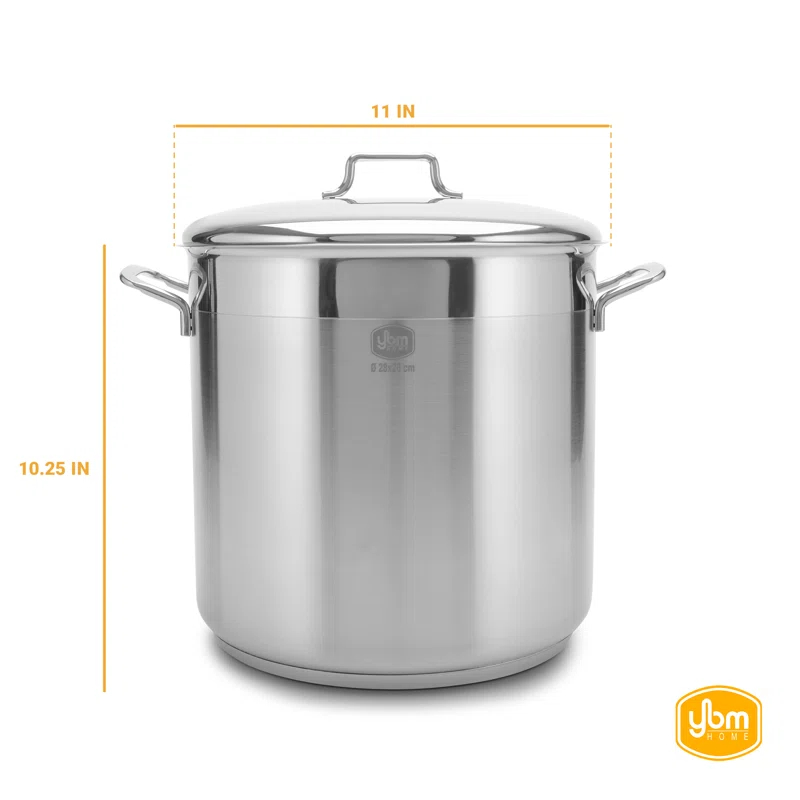 YBM Home YBM Home Stainless Steel Stock Pot