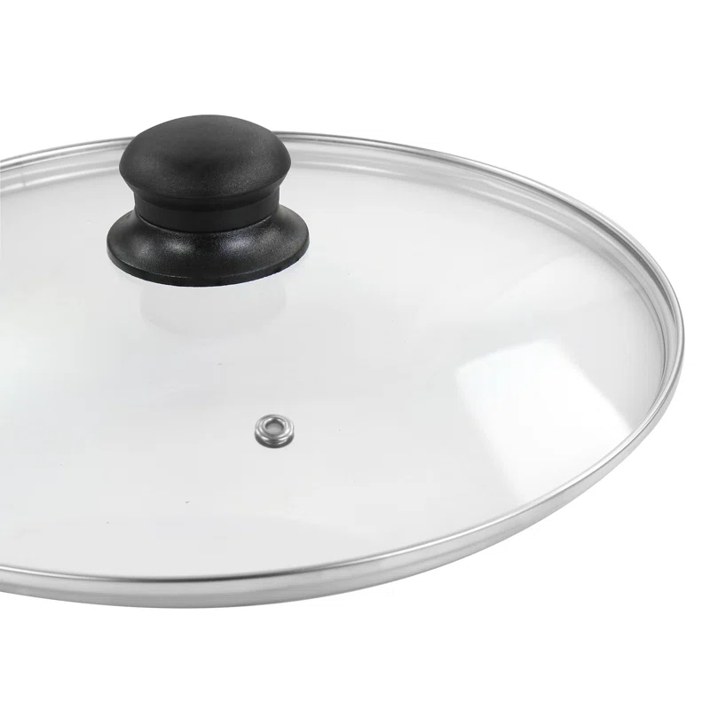 Better Chef 2 Quarts Non-Stick Aluminum Saute Pan with Lid