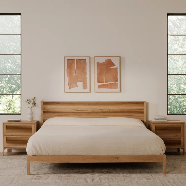 Marika Solid Wood Bed