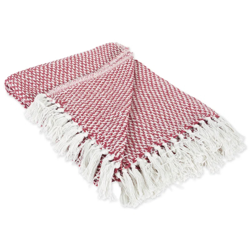 Design Imports Hand Woven Throw Blanket
