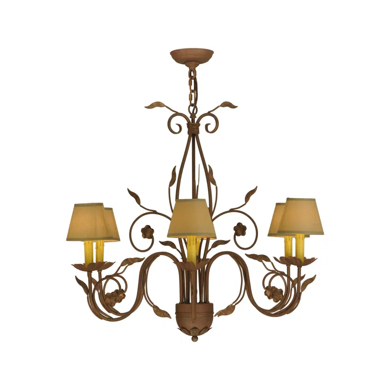 Meyda Lighting Bordeaux 6 - Light Dimmable Chandelier