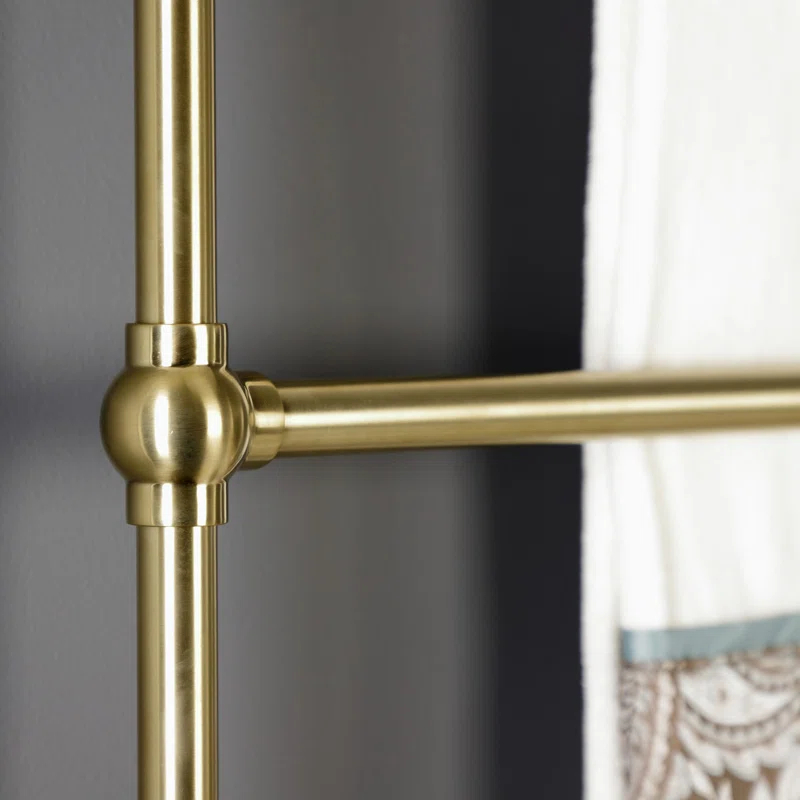Kingston Brass DTM32363BB Kingston Brass Palatine 36-Inch Wall Mount 3-Bar Towel Rack
