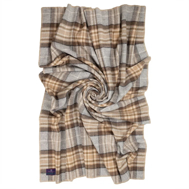 Prince of Scots BIGTHROWTartan Hand Woven Throw Blanket