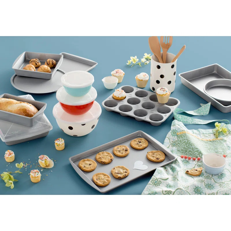 kate spade new york Kate Spade New York 4 Piece Cooking Utensil Set with Utensil Crock