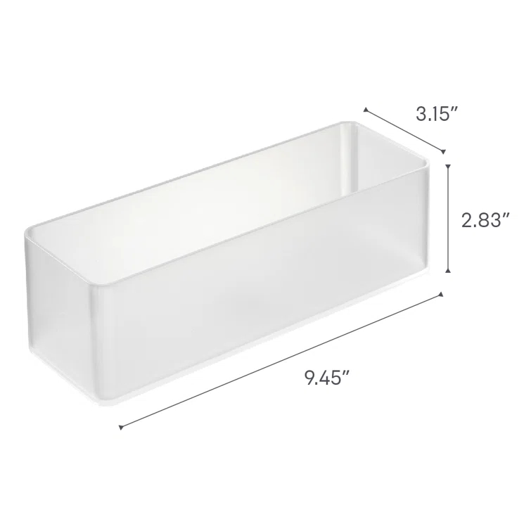 Yamazaki Home Yamazaki Home Stackable Organizers [Set Of 2] - Four Sizes, Deep