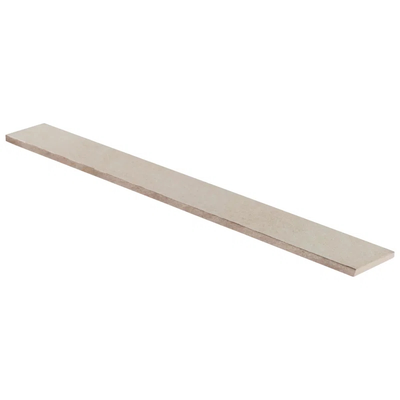 Bond Tile Monolith 2.83 In. X 23.62 In. Matte Porcelain Bullnose Trim (0.46 Sq. Ft. / Each)
