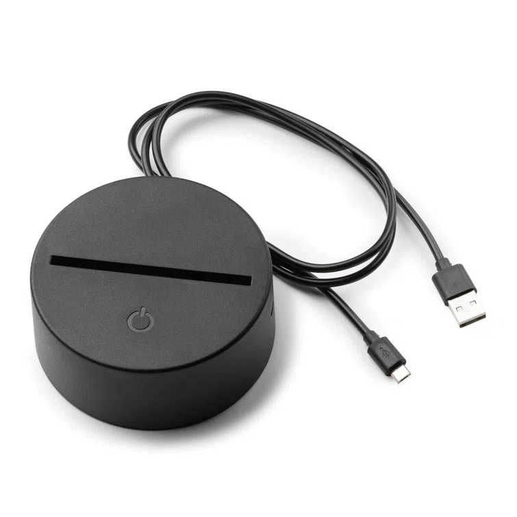 CPS Headphones LED Night Light with Custom Name Laser Engraved on Acrylic Design Insert