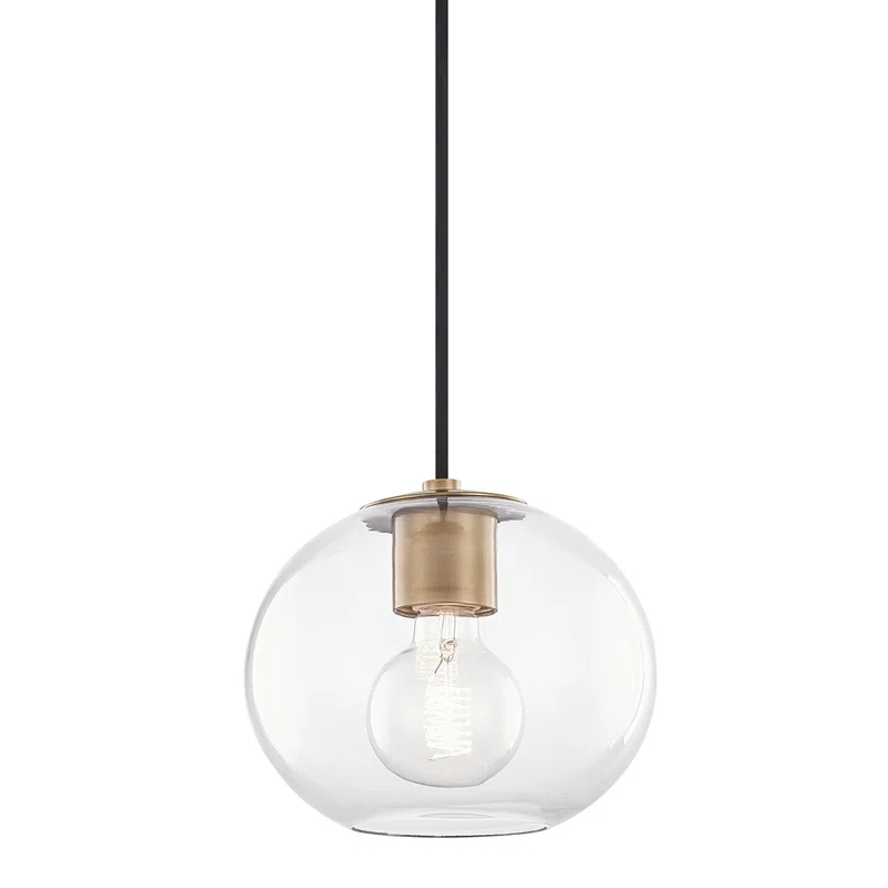 Robbie Pendant Light - Aged Brass