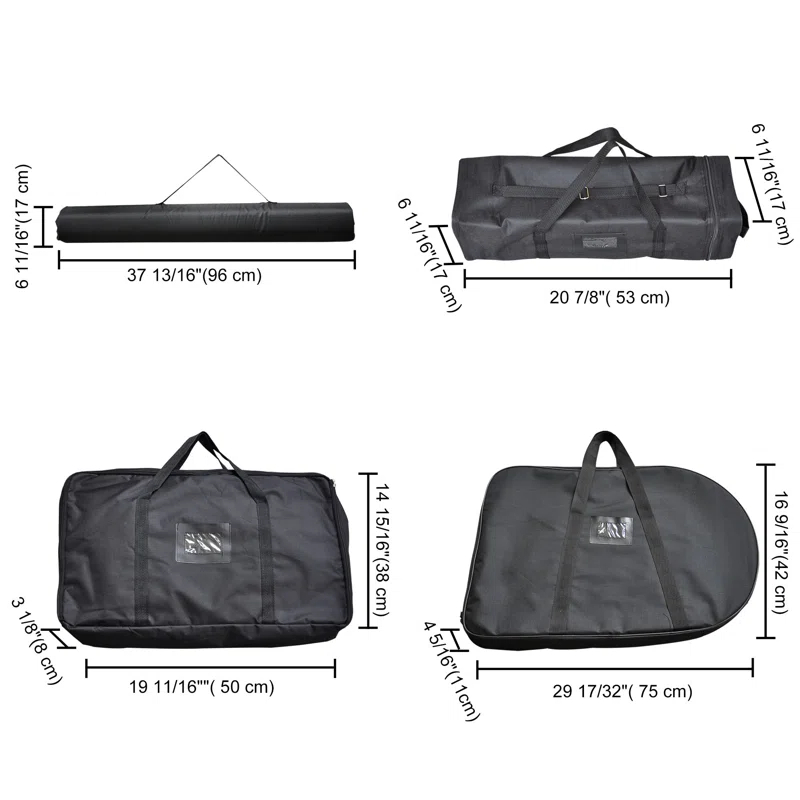 Yescom Portable Pop Up Podium Counter Table Stand Promotion Retail Trade Show Display